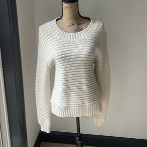 Oversized Cream Sweater by Paper Denim and Cloth